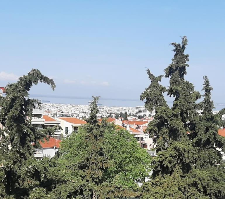 Όμορφο Διαμέρισμα- Σοφίτα Με Υπέροχη Θεα Thessaloniki Exterior foto